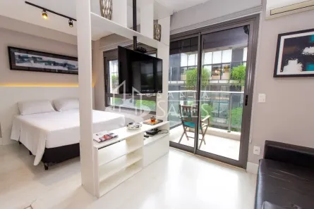 Apartamento com 1 Quarto para alugar, 34m² no Vila Madalena, São Paulo