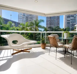 Apartamento com 3 Quartos para alugar, 128m² no Leblon, Rio de Janeiro