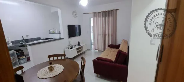 Apartamento com 1 Quarto à venda, 45m² no Canto do Forte, Praia Grande