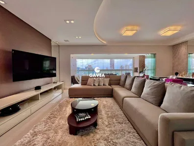 Apartamento com 3 Quartos para alugar, 180m² no Gonzaga, Santos