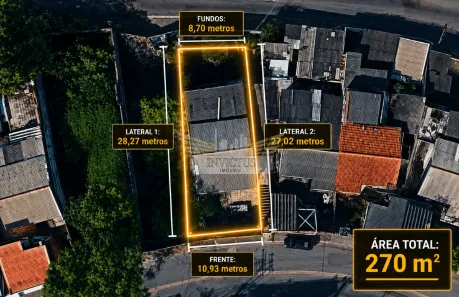 Lote/Terreno à venda, 87m² no Vila Guiomar, Santo André