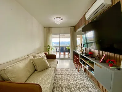 Apartamento com 2 Quartos à venda, 77m² no Loteamento João Batista Julião, Guarujá
