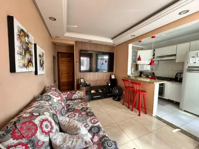 Apartamento com 1 Quarto à venda, 41m² no Centro, São Vicente