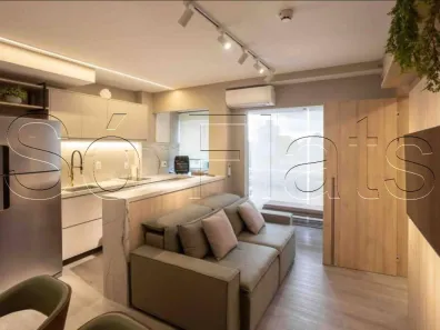 Flat com 1 Quarto para alugar, 45m² no Consolação, São Paulo