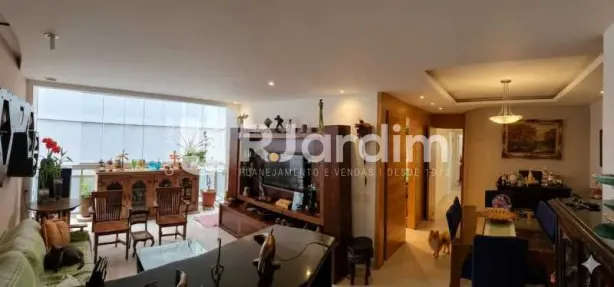 Apartamento com 4 Quartos à venda, 145m² no Humaitá, Rio de Janeiro