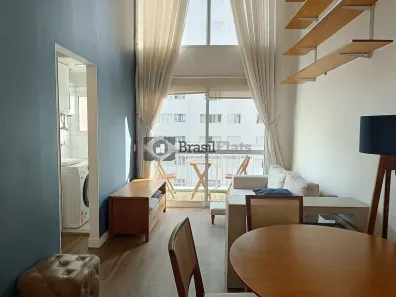 Apartamento com 1 Quarto para alugar, 40m² no Vila Nova Conceição, São Paulo