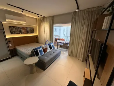 Apartamento com 1 Quarto para alugar, 42m² no Campo Belo, São Paulo