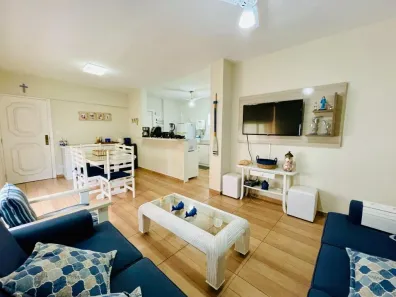 Apartamento com 4 Quartos para alugar, 103m² no Pitangueiras, Guarujá