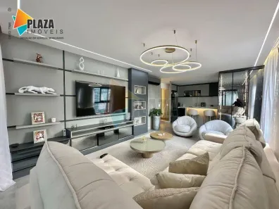 Apartamento com 3 Quartos para alugar, 131m² no Canto do Forte, Praia Grande