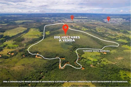 Fazenda/Sítio à venda, 3800000m² no Ceilândia Norte, Brasília