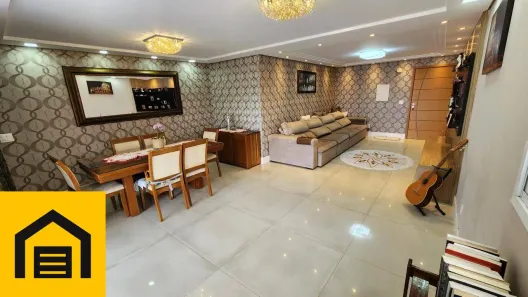 Apartamento com 3 Quartos à venda, 124m² no Vila Bocaina, Mauá