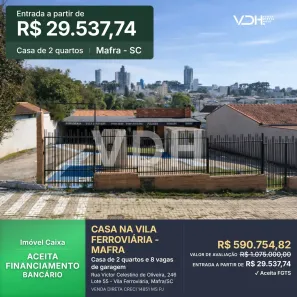 Imóvel Comercial com 2 Quartos à venda, 70m² no Vila Ferroviária, Mafra