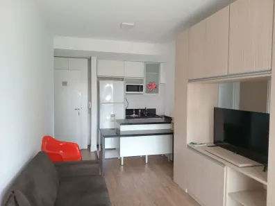 Apartamento com 1 Quarto para alugar, 42m² no Brooklin Paulista, São Paulo