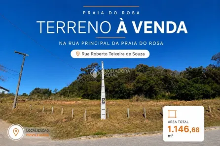 Lote/Terreno à venda, 1147m² no Ibiraquera, Imbituba