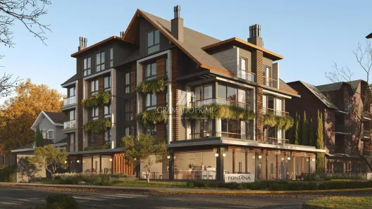 Apartamento com 1 Quarto à venda, 51m² no Centro, Gramado
