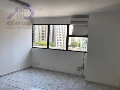 Sala Comercial com 1 Quarto para venda ou aluguel, 37m² no Indianópolis, São Paulo