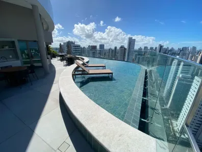 Apartamento com 1 Quarto para alugar, 30m² no Boa Viagem, Recife