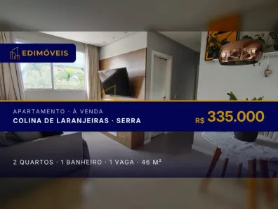 Apartamento com 2 Quartos à venda, 46m² no Colina de Laranjeiras, Serra