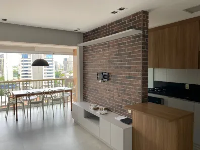 Apartamento com 2 Quartos para alugar, 63m² no Vila Gertrudes, São Paulo