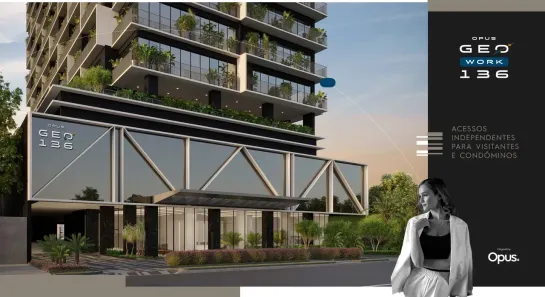 Sala Comercial com 1 Quarto à venda, 49m² no Setor Marista, Goiânia
