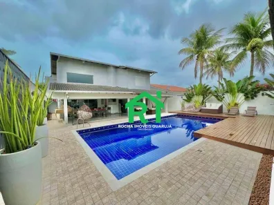 Casa de Condomínio com 5 Quartos à venda, 380m² no Jardim Acapulco, Guarujá
