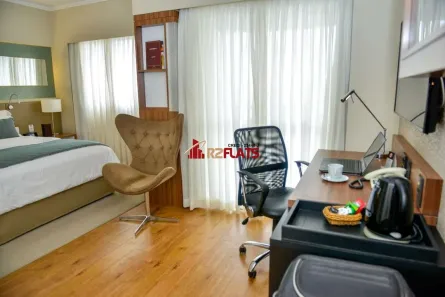 Flat com 1 Quarto para alugar, 30m² no Jardim Europa, São Paulo