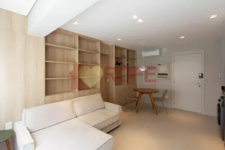 Apartamento com 1 Quarto para alugar, 44m² no Itaim Bibi, São Paulo