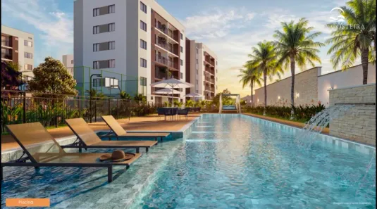Apartamento com 2 Quartos à venda, 49m² no Cumbuco, Caucaia
