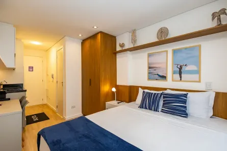 Apartamento com 1 Quarto para alugar, 17m² no Centro, Curitiba