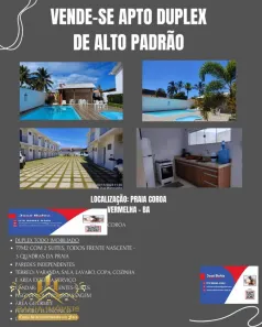 Apartamento com 2 Quartos à venda, 77m² no Coroa Vermelha, Santa Cruz Cabrália