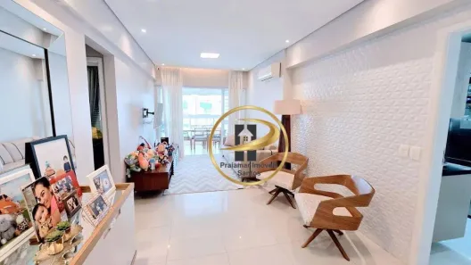 Apartamento com 3 Quartos à venda, 109m² no Gonzaga, Santos