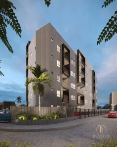 Apartamento com 2 Quartos à venda, 52m² no Ponta de Campina, Cabedelo