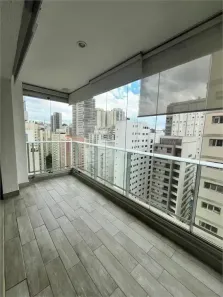 Apartamento com 1 Quarto para venda ou aluguel, 30m² no Brooklin Paulista, São Paulo