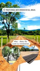 Fazenda/Sítio com 7 Quartos à venda, 40000m² no Piraputanga, Aquidauana