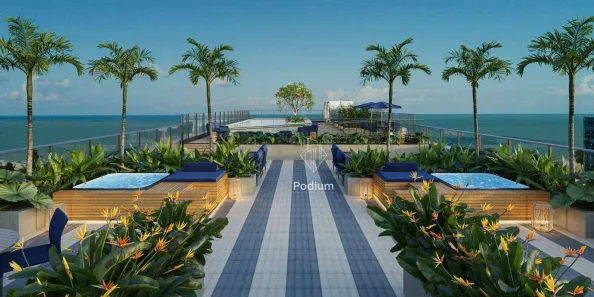 Flat com 1 Quarto à venda, 18m² no Cabo Branco, João Pessoa