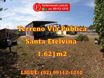 Lote/Terreno para alugar, 1621m² no Santa Etelvina, Manaus