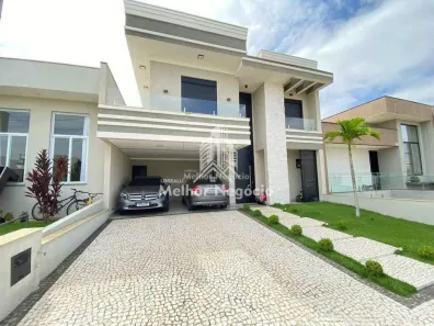 Casa de Condomínio com 3 Quartos à venda, 220m² no Residencial Real Parque Sumaré, Sumaré