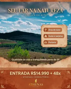 Lote/Terreno à venda, 500m² no Jardim Monte Verde (Caucaia do Alto), Cotia