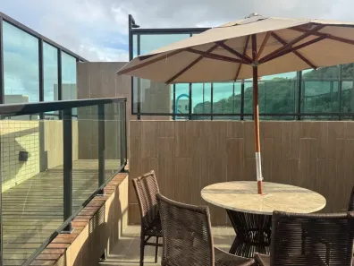 Apartamento com 1 Quarto para alugar, 30m² no Cabo Branco, João Pessoa