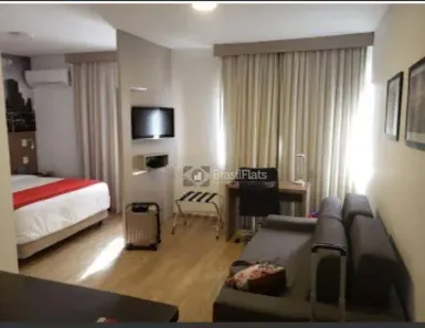 Apartamento com 1 Quarto para alugar, 33m² no Itaim Bibi, São Paulo