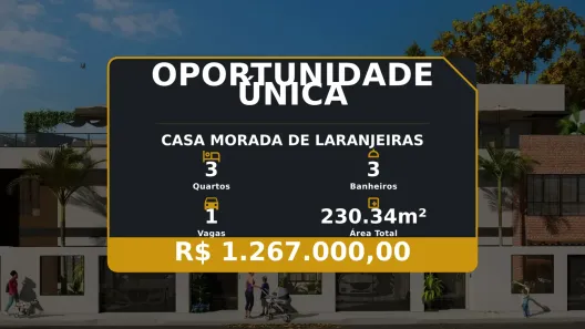 Casa com 3 Quartos à venda, 230m² no Morada de Laranjeiras, Serra
