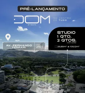 Apartamento com 1 Quarto à venda, 26m² no Goiabeiras, Vitória