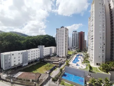 Apartamento com 3 Quartos para alugar, 110m² no Jardim Las Palmas, Guarujá