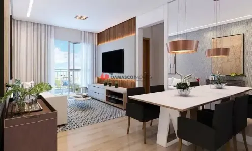 Apartamento com 2 Quartos à venda, 65m² no Campestre, Santo André