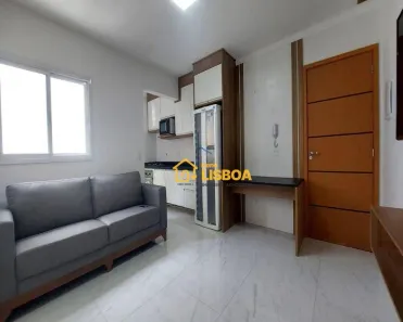 Apartamento com 2 Quartos à venda, 55m² no Campestre, Santo André