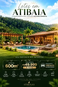 Lote/Terreno à venda, 600m² no Alvinópolis, Atibaia