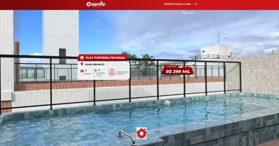 Flat com 1 Quarto à venda, 20m² no Cabo Branco, João Pessoa