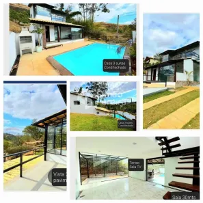 Casa de Condomínio com 3 Quartos à venda, 250m² no Moura Brasil, Três Rios