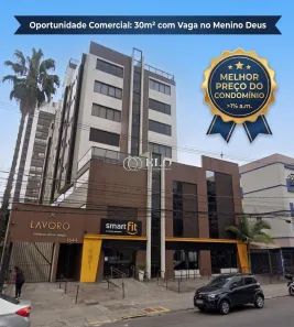 Sala Comercial com 1 Quarto à venda, 30m² no Menino Deus, Porto Alegre