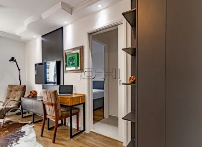 Apartamento com 1 Quarto para alugar, 37m² no Indianópolis, São Paulo